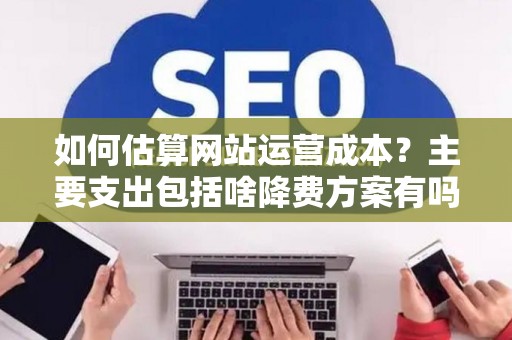 如何估算网站运营成本？主要支出包括啥降费方案有吗？